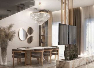 Atmosfere sofisticate nella penthouse di Abu Dhabi Caffe Latte